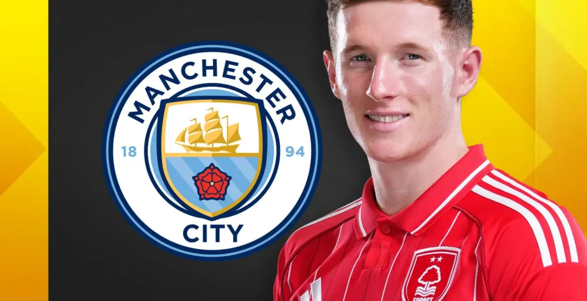 Elliot Anderson: Manchester City agree club record deal with Nottingham Forest for England midfielder