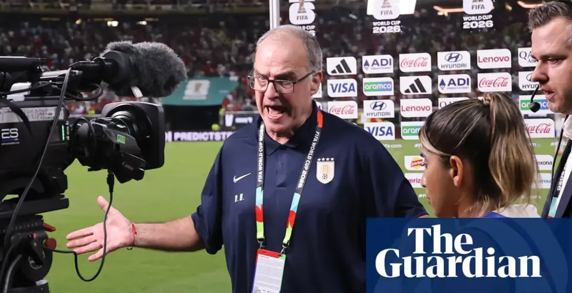 Marcelo Bielsa snaps at reporter as Uruguay’s dismal World Cup ends in ‘disgrace’