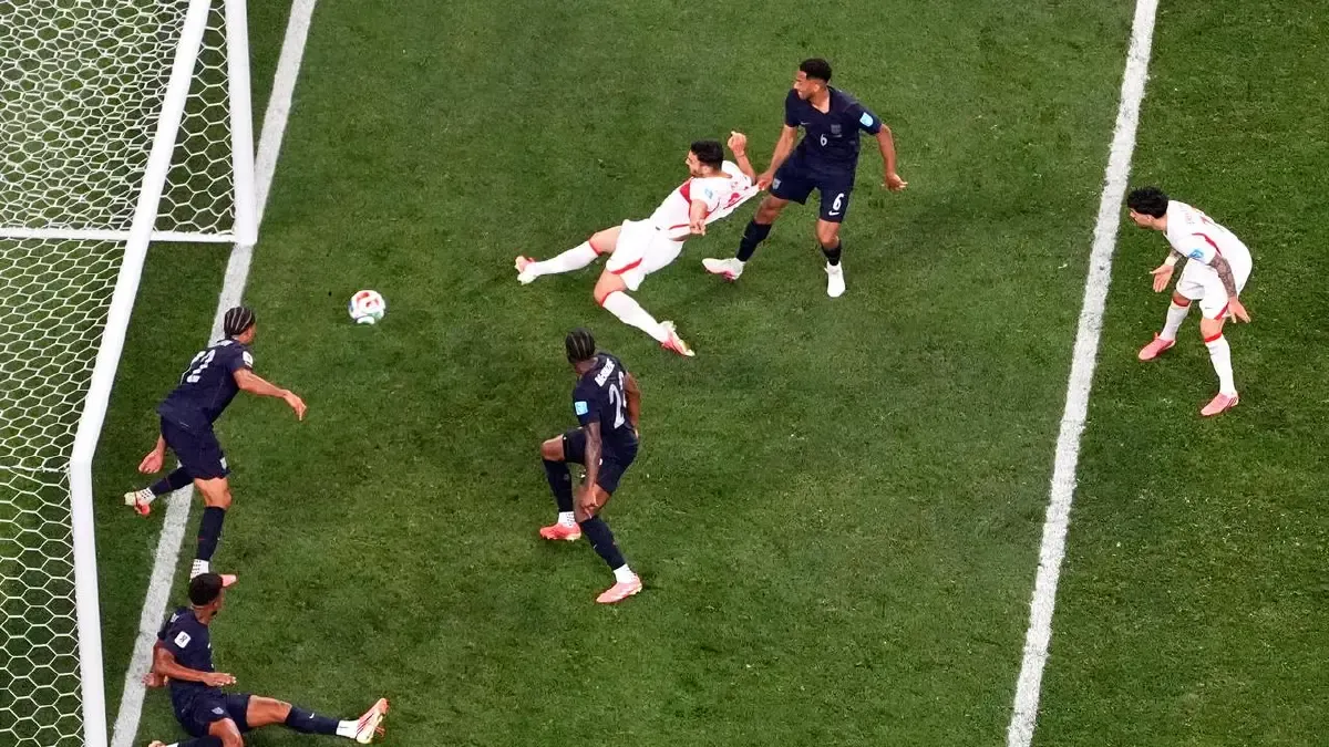 Turkey's Kaan Ayhan (22) scores the winning goal against the US. (AP PHOTO)