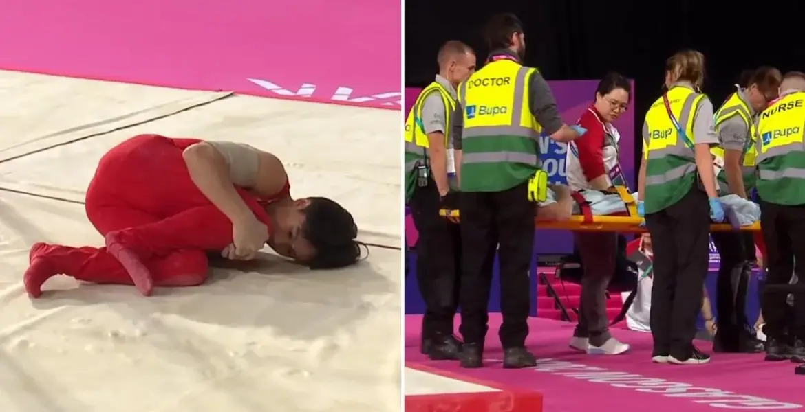 Gabriel Langton feared he had let England down after horror fall at Commonwealth Games