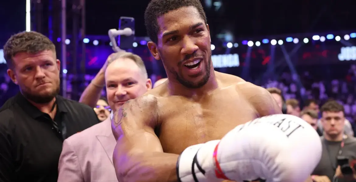 Anthony Joshua vs Kristian Prenga: Briton suffers two knockdowns in first round but wins in second