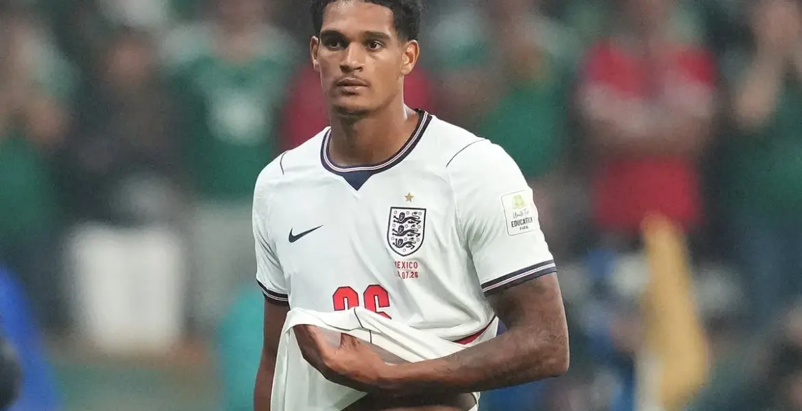 World Cup 2026: England defender Jarell Quansah banned for two games after Mexico red card, Fifa says