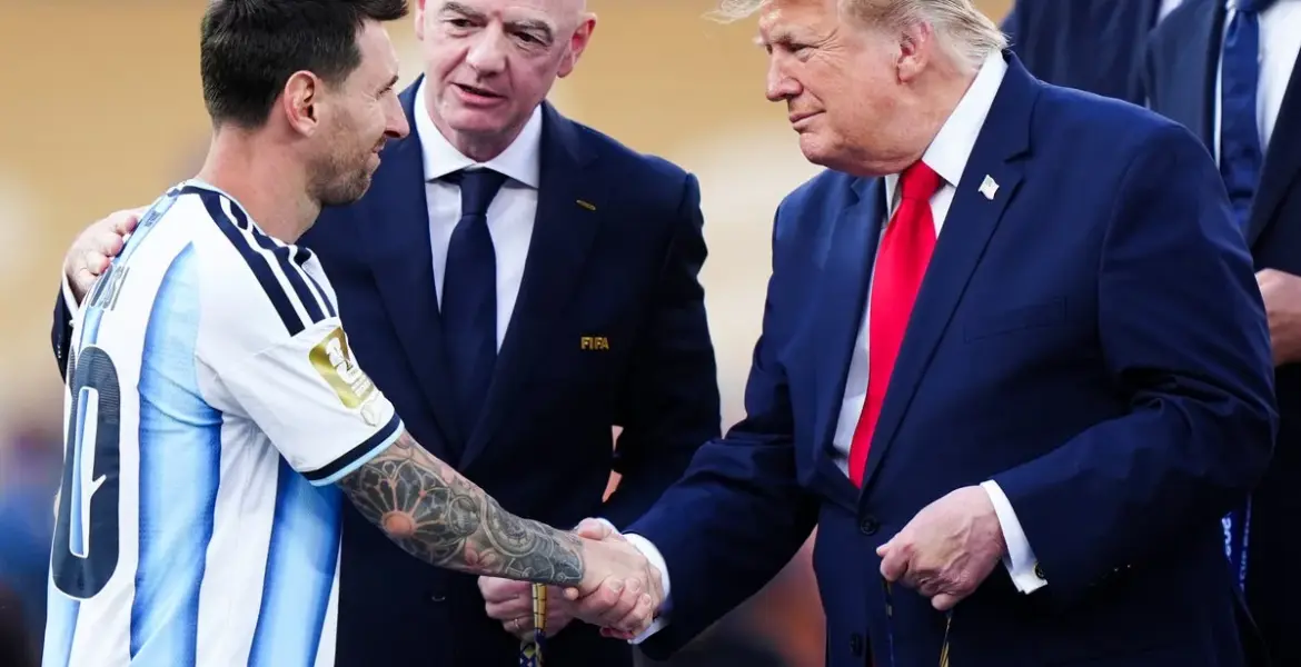 Donald Trump has to let it linger as he hangs on for Spain’s World Cup celebrations