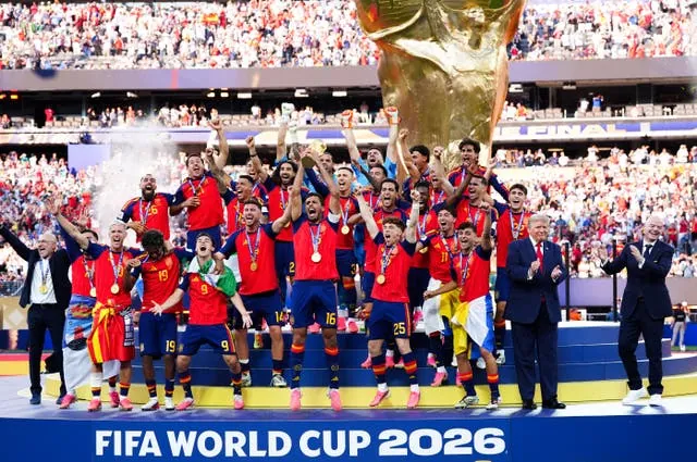 Following the South American side’s defeat against Spain, social media was alight with fans speculating that the ‘Trump curse’ was back